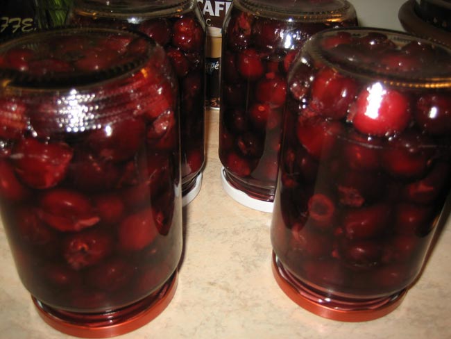 Компот из вишни (черешни) с косточками на зиму. простой и вкусный рецепт вишнёвого компота