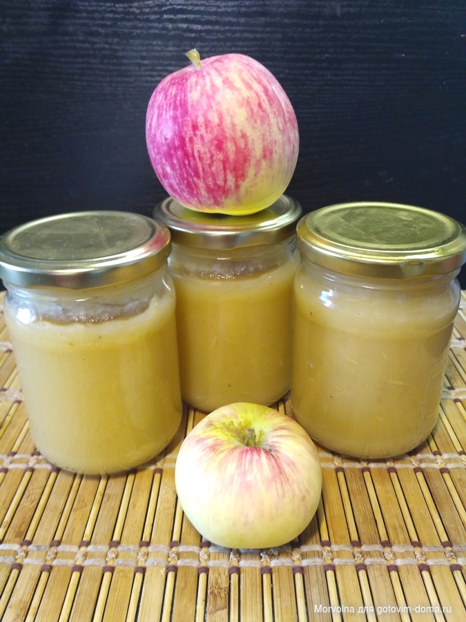 Приготовление яблочного пюре на зиму: секреты вкусной заготовки из яблок в домашних условиях