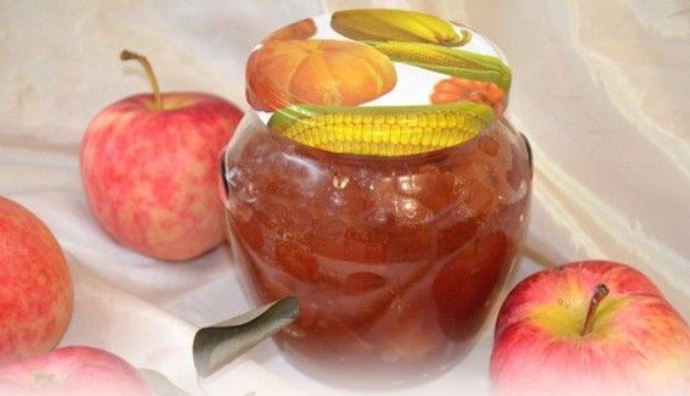Простые рецепты варенья из слив и яблок на зиму, способ «пятиминутка»