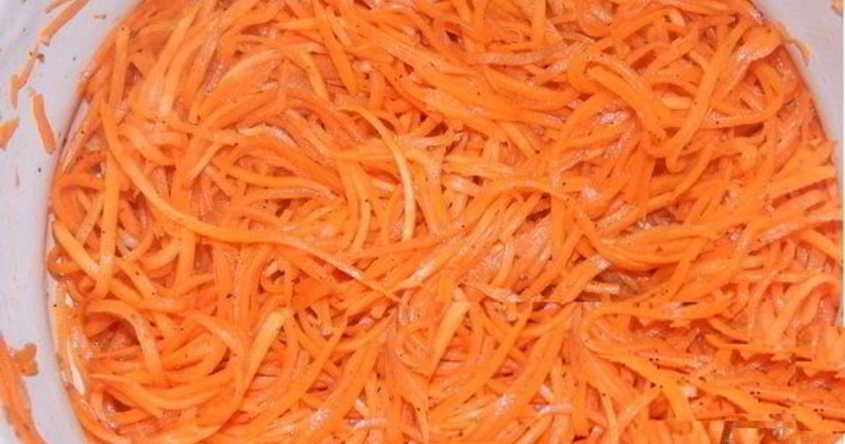 Простой рецепт заготовки моркови по-корейски на зиму в банке