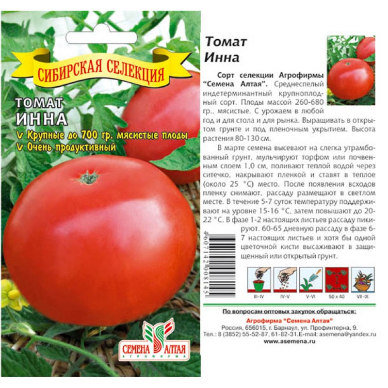 Характеристика томата пылающее сердце и техника выращивания сорта
