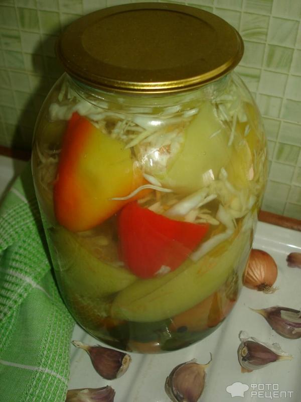 Перец, фаршированный на зиму капустой – 10 рецептов
