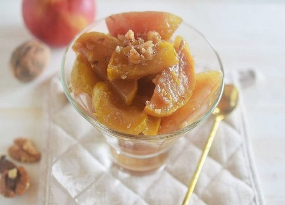 Яблочное варенье с грецкими орехами – просто шедевр! + видео