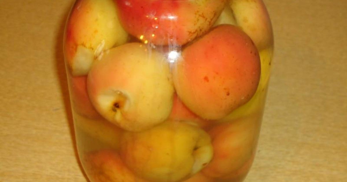 Компот из яблок на 3 литровую банку: рецепты без стерилизации
