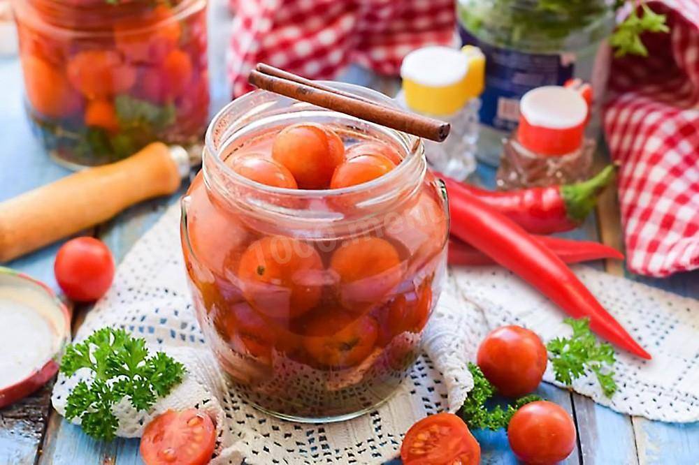 Вкусные рецепты консервированных помидор половинками на зиму, со стерилизацией и без - всё про сады