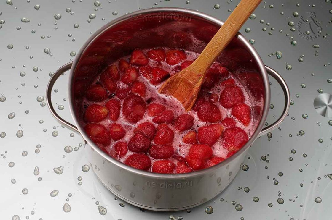 Варенье из клубники на зиму | густое варенье с целыми ягодками