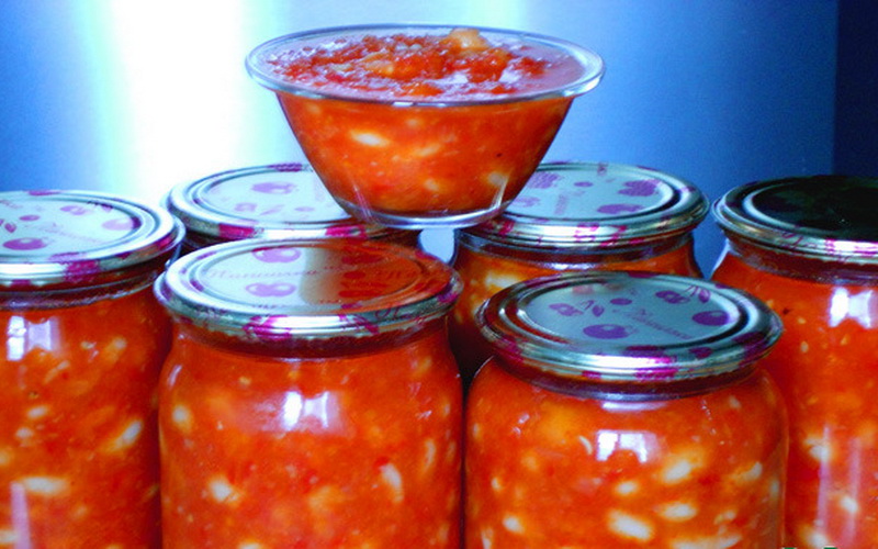 Рецепты на зиму фасоль в томатном соусе