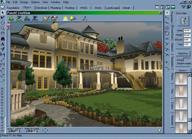 3D Home Architect design suite: проект ландшафтного дизайна своими руками