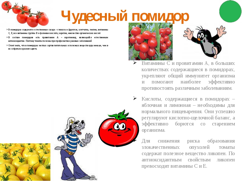 Какие витамины и минералы содержатся в помидорах