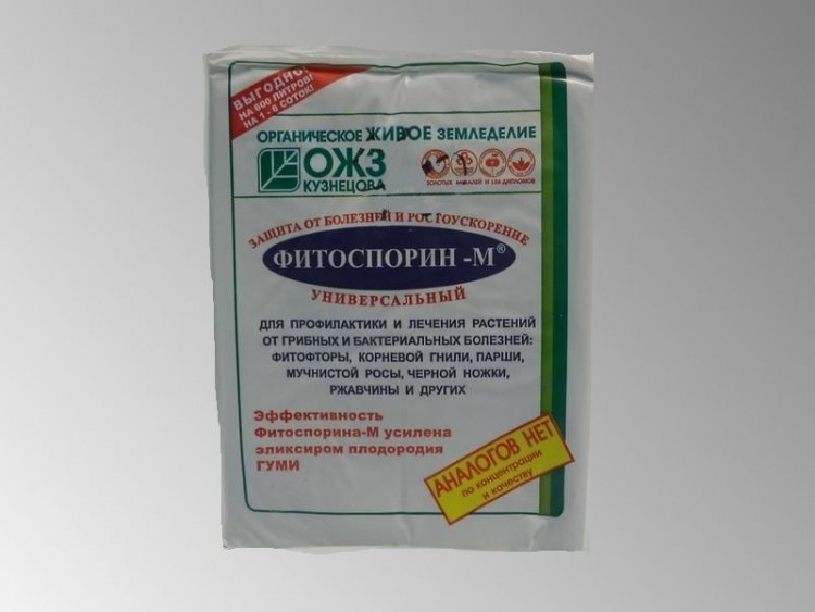 Фитоспорин и его применение осенью. фунгицид "фитоспорин - м".