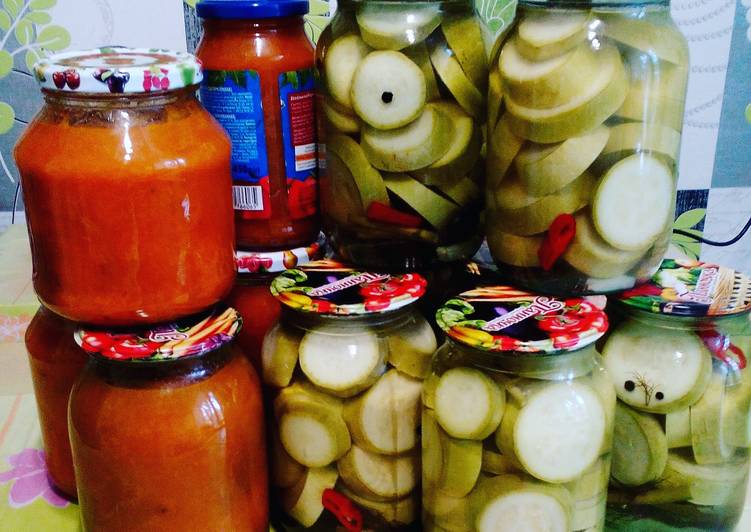 Рецепты заготовки из кабачков и патиссонов на зиму