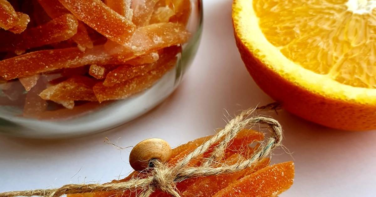Быстрые пошаговые рецепты цукатов из апельсиновых корок в домашних условиях и их хранение