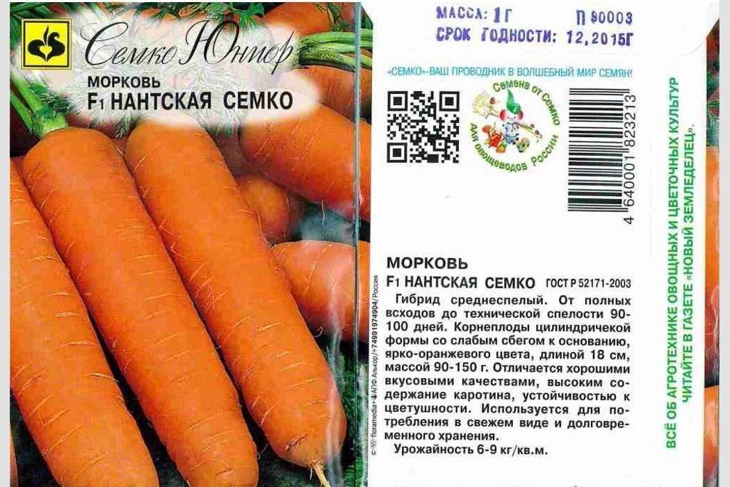 Описание моркови сорта Нантская, правила выращивания и уход
