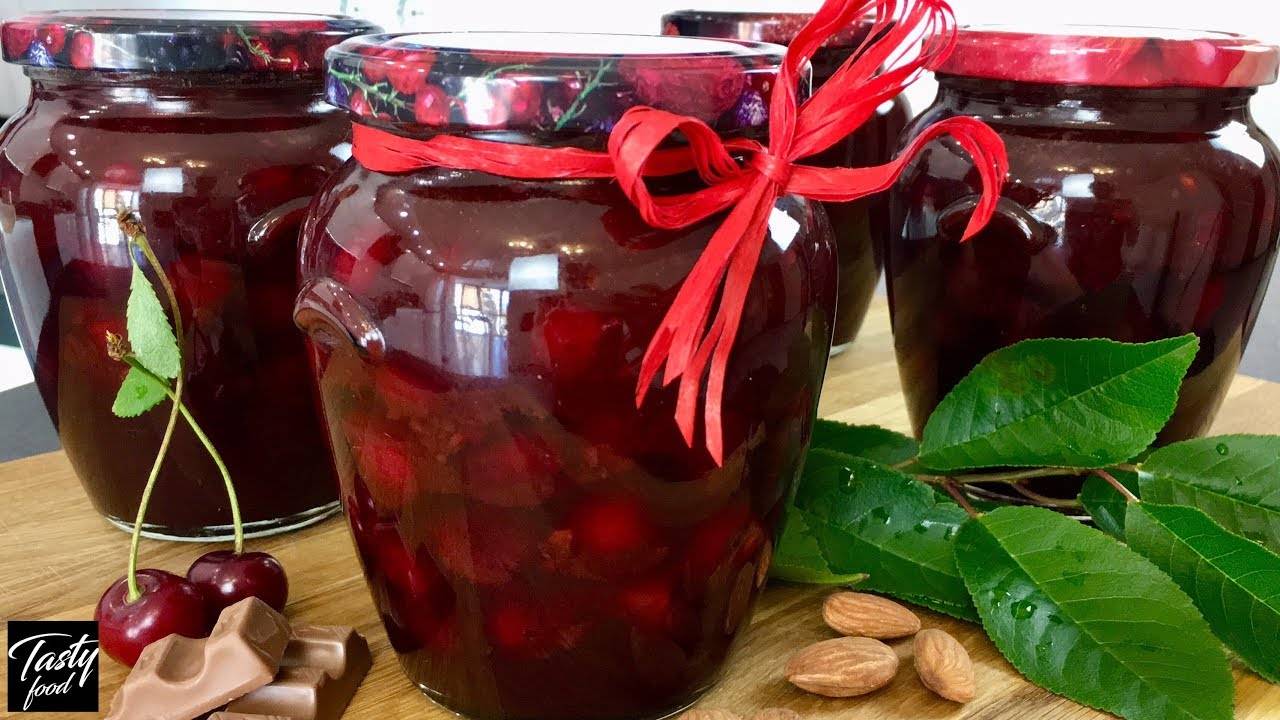 Варенье пятиминутка из вишни (с косточками и без): рецепты, как приготовить