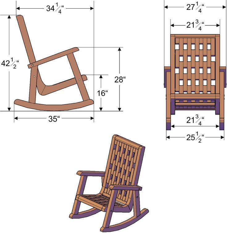 Как сделать кресло качалку (в том числе из фанеры) своими руками: виды, пошаговая инструкция, чертежи и прочее + фото и видео
