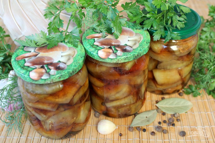 Баклажаны как грибы на зиму: лучшие рецепты