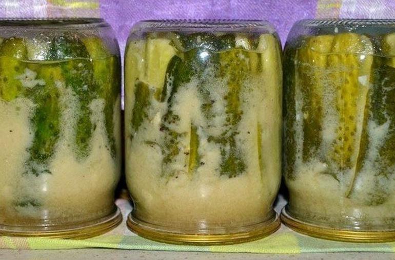 Огурцы в горчичной заливке на зиму: рецепты маринования с фото