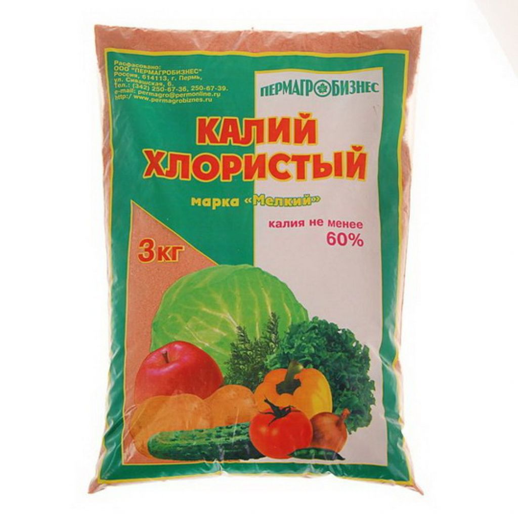 Хлористый калий инструкция