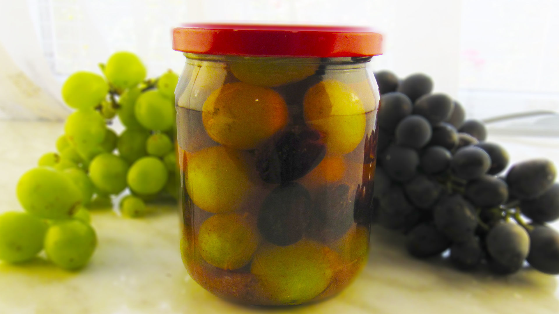 Маринованный виноград на зиму: рецепт без стерилизации
