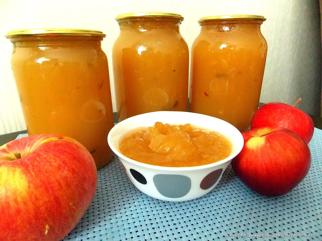 Густое яблочное повидло на зиму - 10 рецептов приготовления в домашних условиях