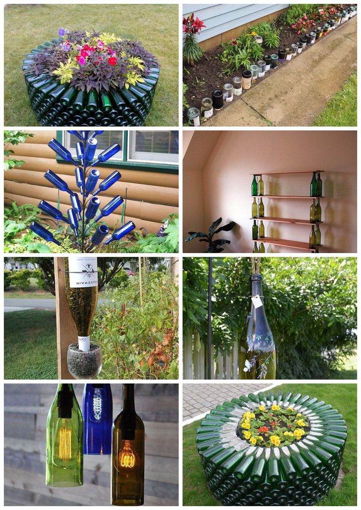 Поделки из пластиковых бутылок своими руками - пошаговая инструкция по использованию при оформлении сада