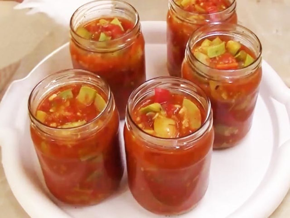 Кабачки в томате на зиму — обалденные рецепты в томатном соусе