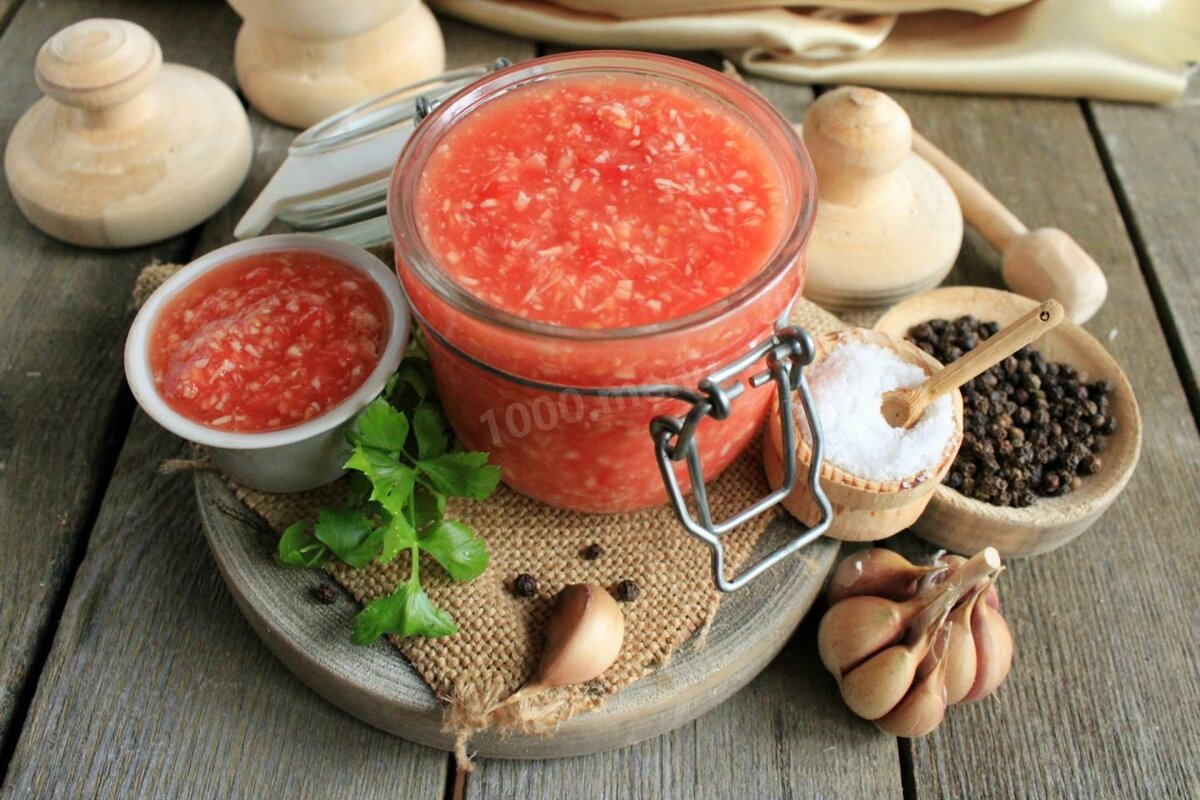 Аджика: лучшие рецепты из помидоров на зиму с фото